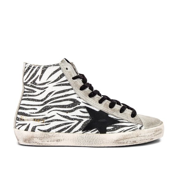NIB Golden Goose Zebra Glitter & Black Star, 36 - Picture 2 of 14